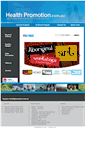 Mobile Screenshot of healthpromotion.com.au